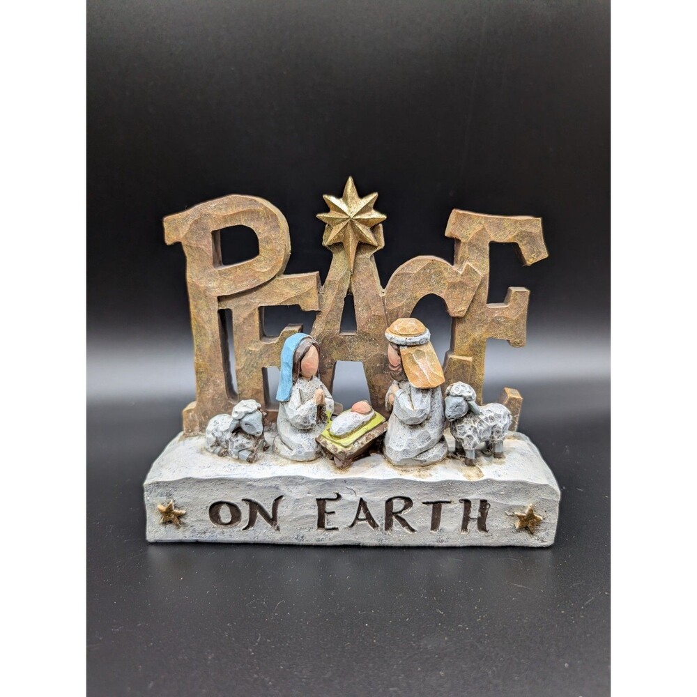 burton & Burton Tina Wenke Peace On Earth Nativity Figurine Christmas